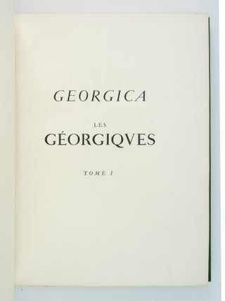GEORGICA. LES GEORGIQUES.
