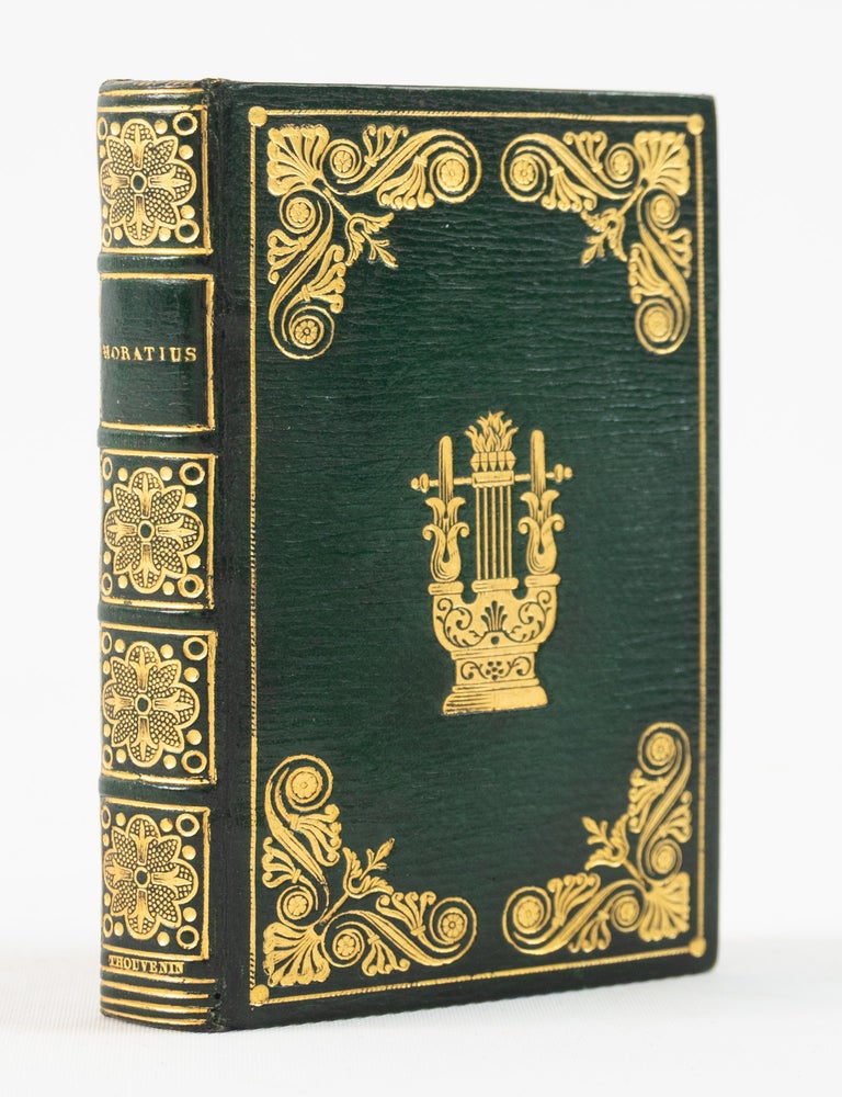 (ST21169) OPERA OMNIA. MINIATURE BOOKS, QUINTUS HORATIUS FLACCUS, BINDINGS - THOUVENIN