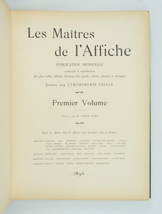 LES MAÎTRES DE L'AFFICHE.