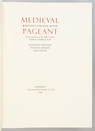 MEDIEVAL PAGEANT.